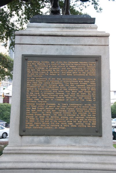 Atlanta082509-8798.jpg - John Brown Gordon. General and Senator.