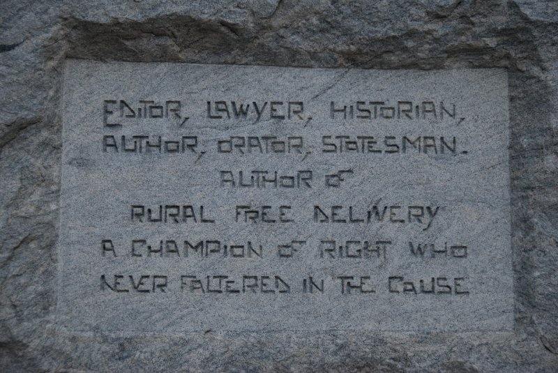 Atlanta082509-8824.jpg - Thomas C Watson statue in front of the Georgia State Capitol