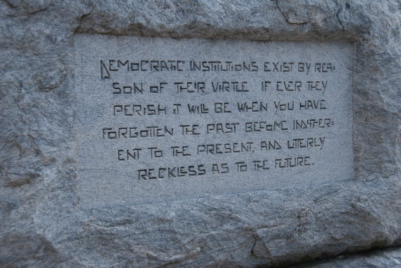 Atlanta082509-8828.jpg - Thomas C Watson statue in front of the Georgia State Capitol