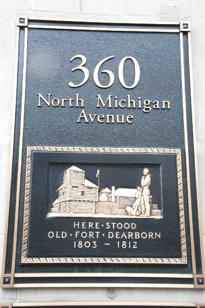 Chicago050109-6055.jpg - London Guarantee Building, Site of Fort Dearborn 1803-1812