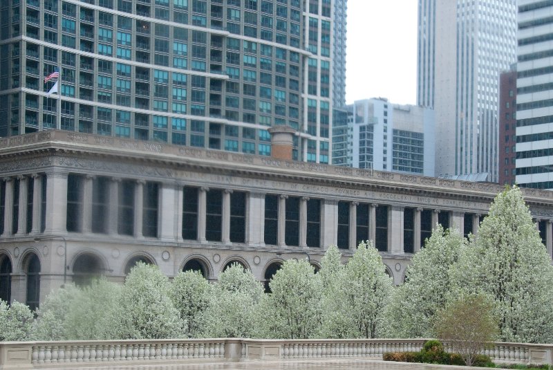 Chicago050109-6131.jpg - The Chicago Public Library Cultural Center, view from Millennium Park