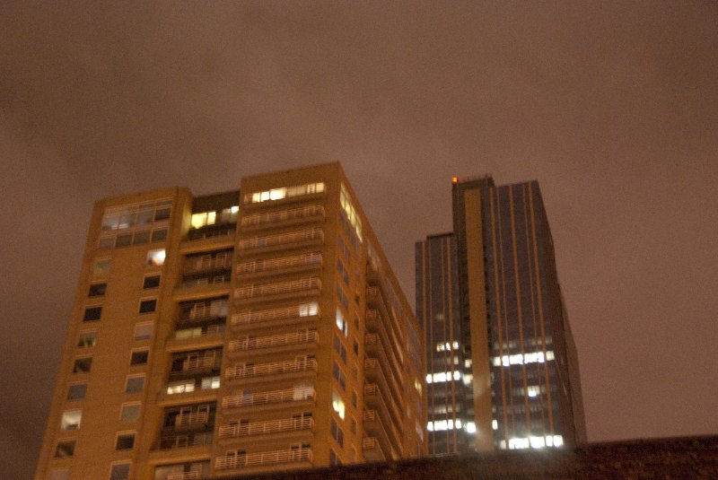 Seattle031509-4051.jpg - Walk Downtown Seattle, buildings seen from Pike Street Market parking lot