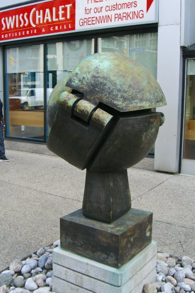 Toronto092409-1980.jpg - Abstract Art Sculpture located in Greenwin Square Huntley and Bloor Streets