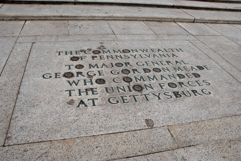 WashDC032709-4219.jpg - The Commonwealth of Pennsylvania to Major General George Gordon Mead who commanded the Union Forces at Gettysburg