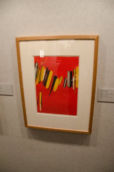 DSC_0066.jpg - Kusaka Kenji, "Sakuhin 7 (Work 7)," 1965. Color woodblock print.