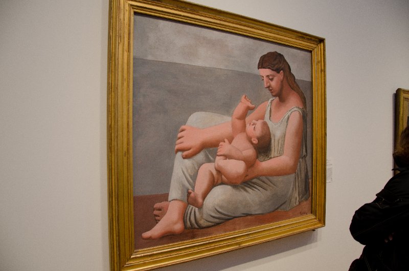 DSC_0097.jpg - Pablo Picasso, "Mother and Child," 1921.
