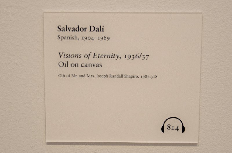 DSC_0103.jpg - Salvador Dalí, "Visions of Eternity," 1936/37. Oil on canvas.