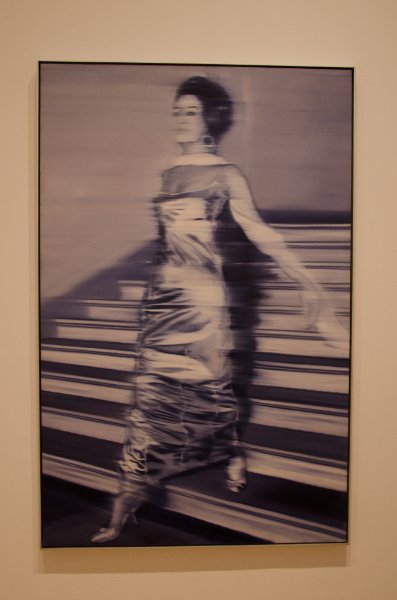 DSC_0123.jpg - Gerhard Richter, "Woman Descending the Staircase (Frau die Treppe herabgehend)," 1965. Oil on canvas.