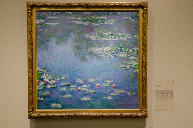 DSC_0144.jpg - Claude Monet, "Water Lilies," 1906.  Oil on canvas.