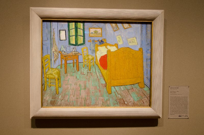 DSC_0146.jpg - Vincent van Gogh, "The Bedroom," 1889.  Oil on canvas.