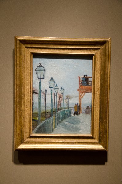 DSC_0151.jpg - Vincent van Gogh, "Terrace and Observation Deck at the Moulin de Blute-Fin, Montmartre," 1887. Oil on canvas, mounted on pressboard.