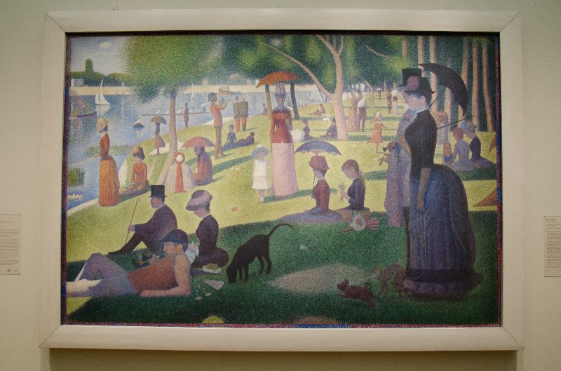 DSC_0154.jpg - Georges Seurat, "A Sunday on La Grande Jatte," 1884, 1884-86.  Oil on canvas.