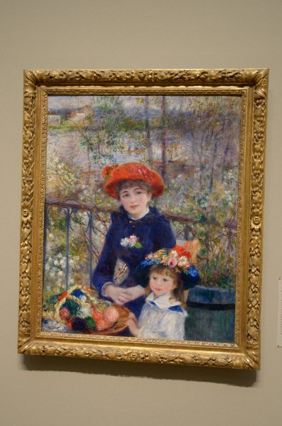 DSC_0161.jpg - Pierre-Auguste Renoir, "Two Sisters (On the Terrace)," 1881. Oil on canvas.