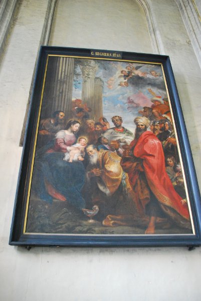 Bruge021710-1697.jpg - "Adoration of the Magi" 1630, Gerard Seghers. Church of Our Lady