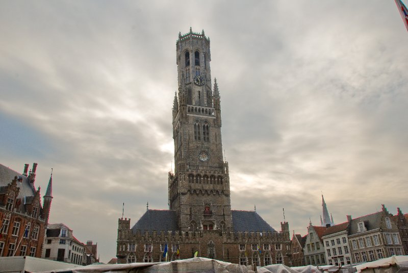 Bruge021710-1613.jpg - Belfry in the Markt of Bruges
