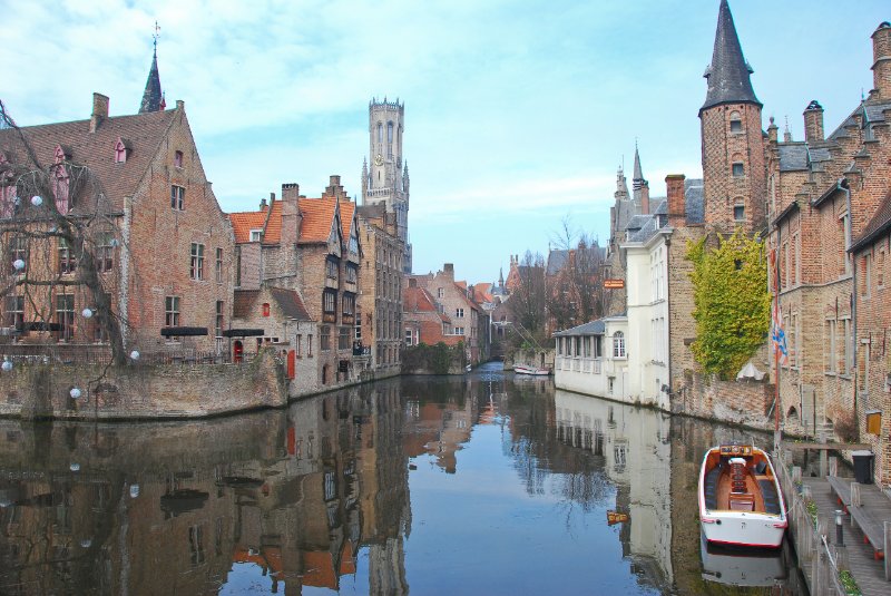 Bruge021710-1656.jpg - Medieval buildings along the River Dijver