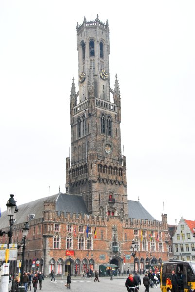 Bruge021710-2-4.jpg - Belfry in the Markt of Bruges