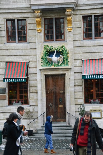 Brussels021310-0915.jpg - Grand Place:  Le Cygne building