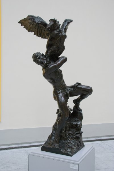 Brussels021410-1023.jpg - Joseph / Jef LAMBEAUX (1852-1908), Le Denicheur D'Aigles, ca 1890