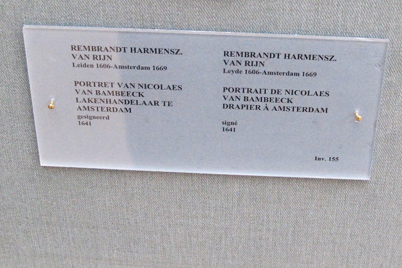 Brussels021410-1059.jpg - Rembrandt Harmensz van Rijn, Leyde 1606-Amsterdam 1669, Portrait de Nicolaes van Bambeeck Drapier a Amsterdam, 1641