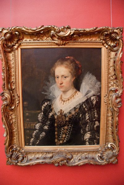 Brussels021410-1064.jpg - Peter Paul Rubens Siegen 1577-Anvers 1640 ou Antoon van Dyck, Anvers 1599-Ondres 1641, Portrait de Jacquelin de Caestre, Epouse de Jean Charles de Cordes