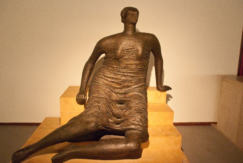 Brussels021410-1094.jpg - Henry Moore, Great Britan 1898-1986, Draped WOman on Steps (1957-1958)