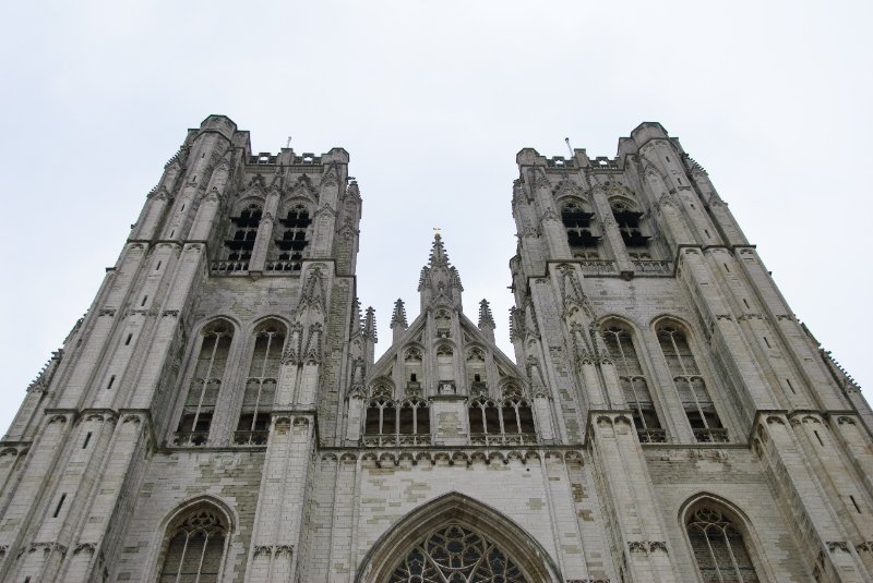 Brussels021310-0848.jpg - Cathedral of St Michael and St Gudule