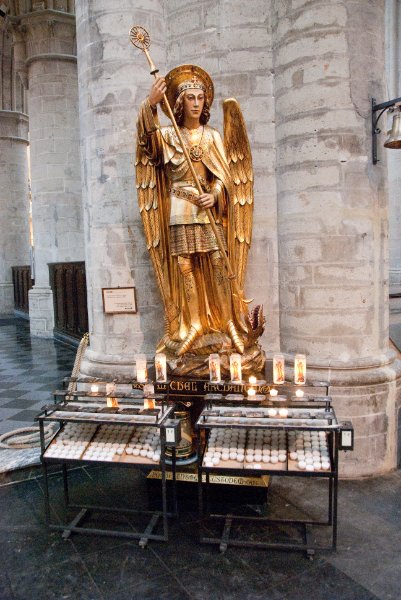 Brussels021310-0861.jpg - Cathedral of St Michael and St Gudule