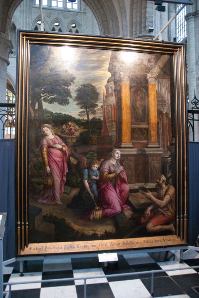 Brussels021310-0862.jpg - La Legende de Sainte Gudule.  Michel Coxcie, 1592