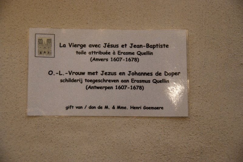 Brussels021310-0888.jpg - La Vierge avec Jesus et Jean-Baptiste toile attribuee a Erasme Quelin (Anvers 1607-1678)