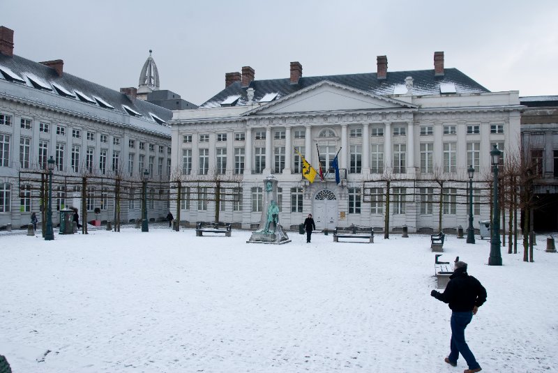 Brussels021510-1169.jpg - Vlaamse Regering / Flemish government Office on North side of the Place des Martyrs / Martyrs' Square