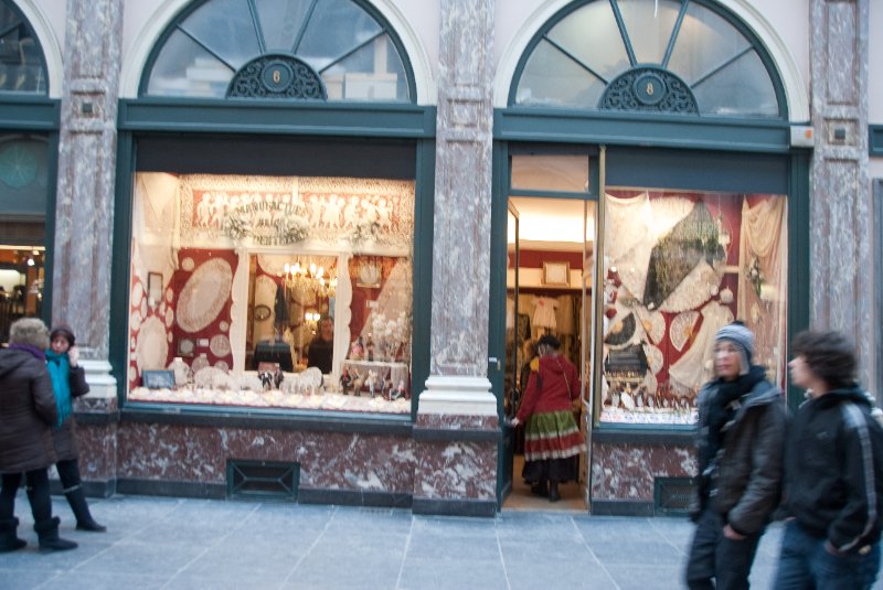 Brussels021510-1304.jpg - Lace Store in St Hubert Gallery Shopping