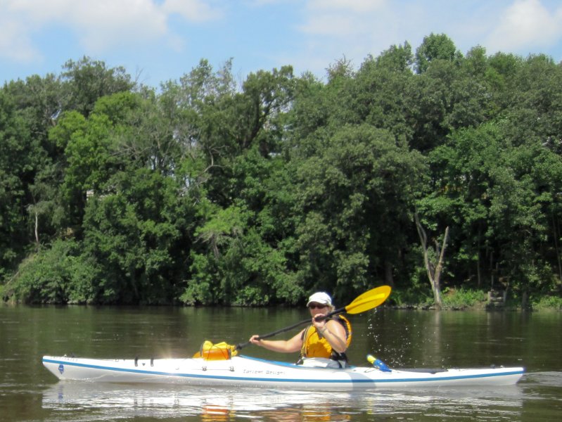 FoxRiverYorkville080710-1711.jpg - Kayak Fox River Yorkville to Silver Springs State Park