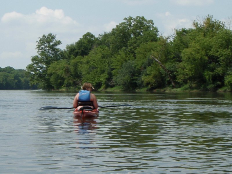 FoxRiverYorkville080710-8070011.jpg - Kayak Fox River Yorkville to Silver Springs State Park