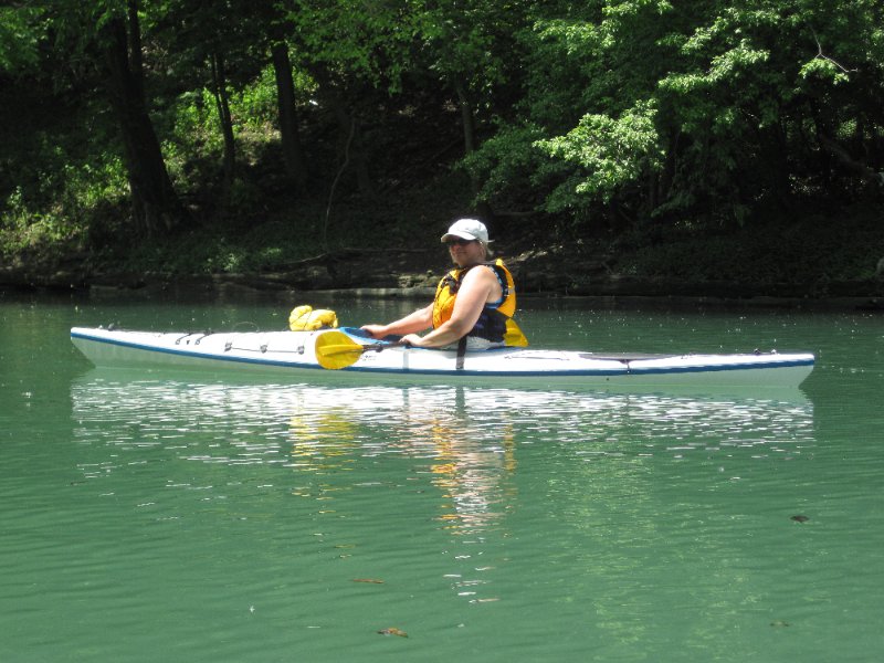 NorthShoreChannel052310-0927.jpg - Kayak North Shore Channel of Chicago River from Skokie to WIlmette