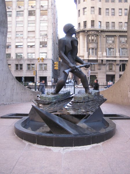 BuenosAires080210-1600.jpg - Memorial on the grounds of Plaza de Las Armas "Ejército Argentino"
