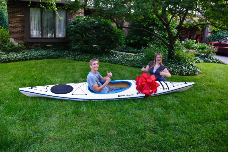 DSC_3268.jpg - Cathie's Main Birthday Present -- River Kayak