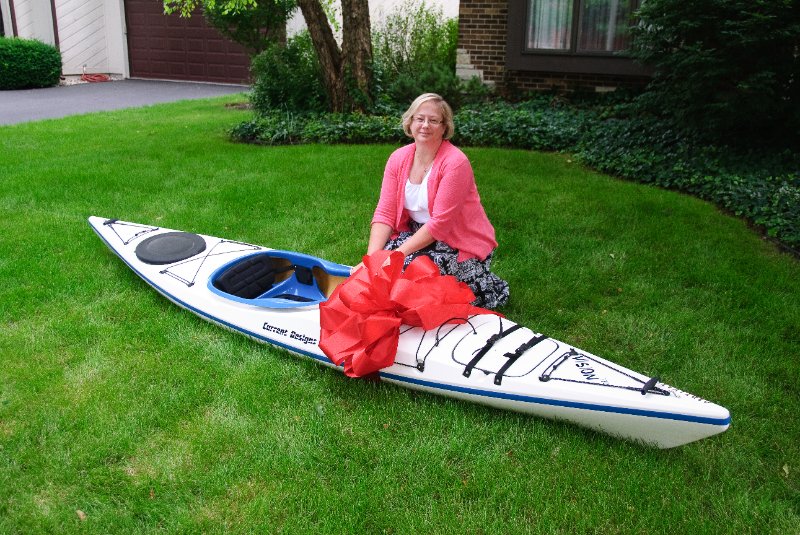 DSC_3280.jpg - Cathie's Main Birthday Present -- River Kayak