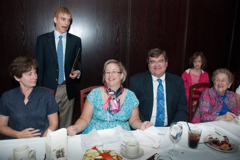 DSC_3340.jpg - Opening Birthday Presents at Morton's Steakhouse
