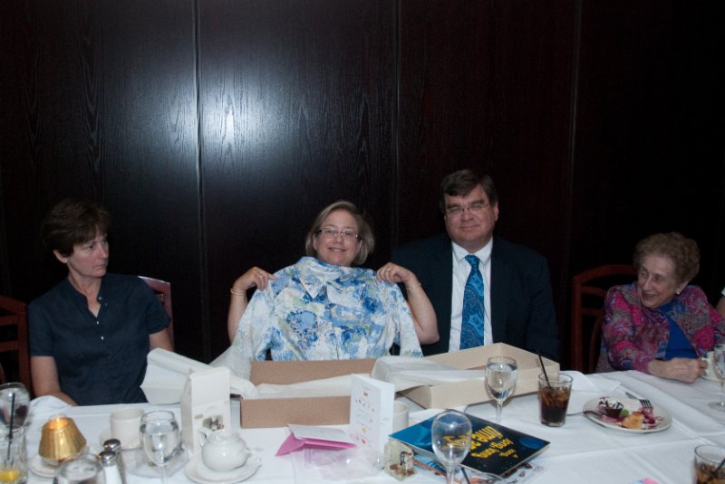 DSC_3343.jpg - Opening Birthday Presents at Morton's Steakhouse