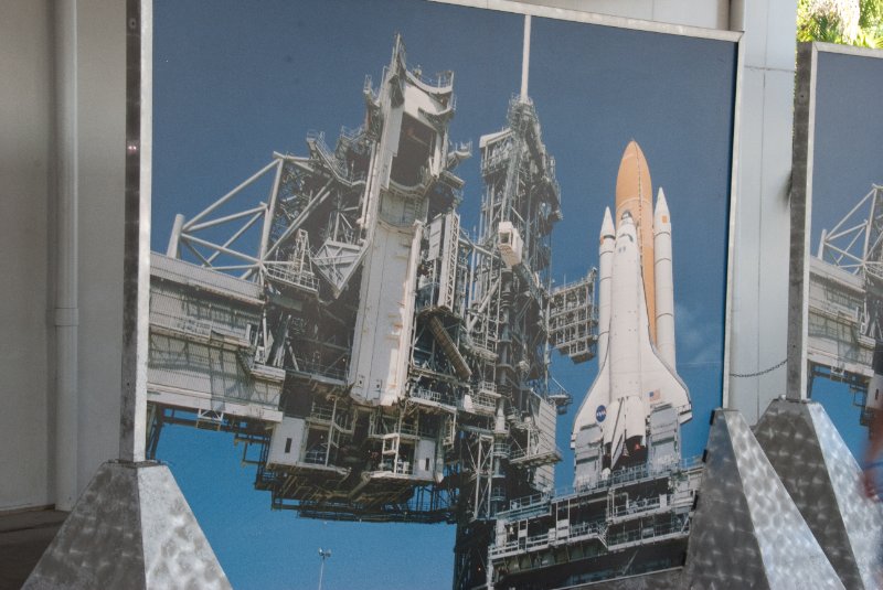 KSC110110-6401.jpg - Space Center Bus Tour, start point: Picture of Shuttle at Launch Pad