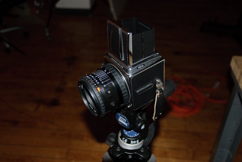 DSC_6265.jpg - Hasselblad 501 camera, part of Large Format Camera Class, part of parent weekend at RISD