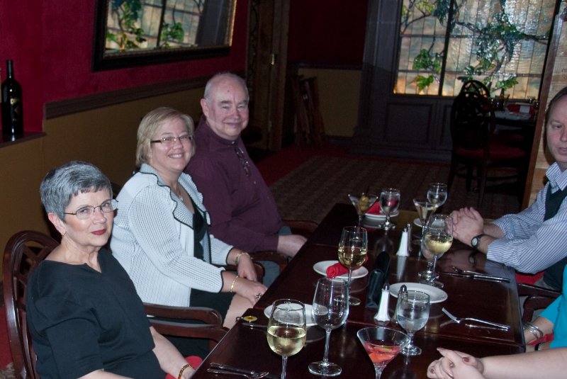 Syracuse041010-2157.jpg - Grandma hosting dinner at the Genesee Grande Hotel. Friday night dinner before the Mo and Tyson's wedding.