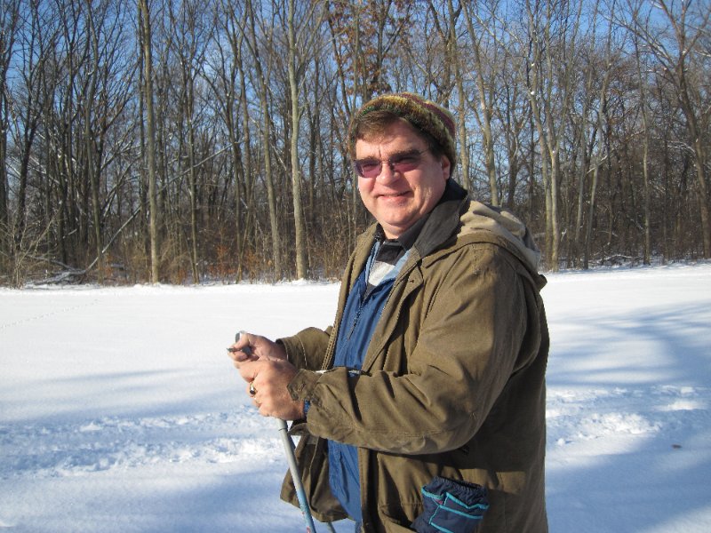 XCSkiArrowhead122910-2048.jpg - Jack Cross Country Skiing Arrowhead West Golf Course, 6th fairway