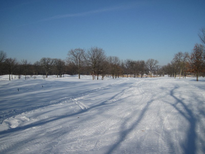 XCSkiArrowhead122910-2060.jpg - Arrowhead West Golf Course Cross Country Skiing trail, view from 2nd tee