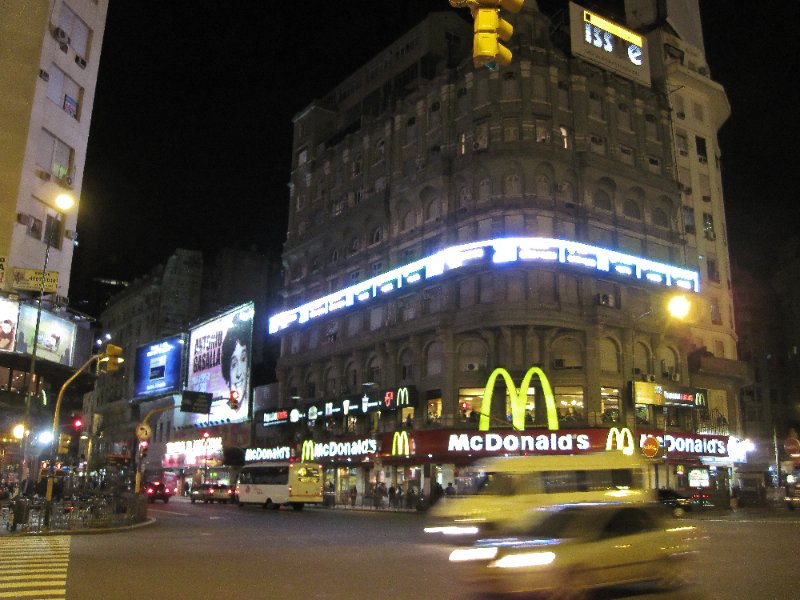 BuenosAires080210-1682nn.jpg - McDonalds on Avenida Corrientes, view from Obelisco