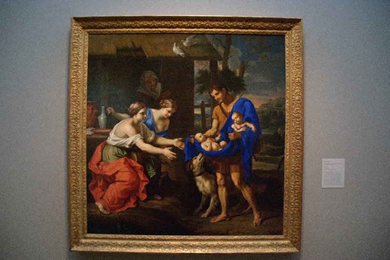 DMA111110-6755.jpg - Nicolas Mignard, "The Shepherd Faustulus Bringing Romulus and Remus to His Wife," 1654