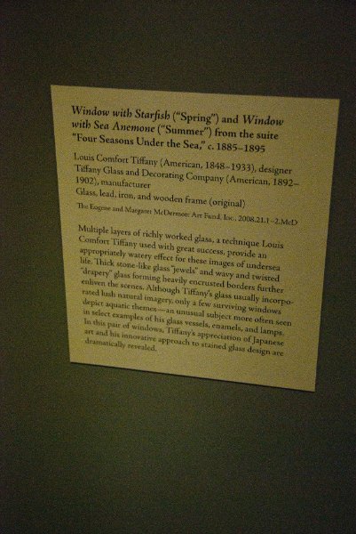 DMA111110-6837.jpg - Louis Comfort Tiffany, "Window with starfish ("Spring) and Window with Sea Anemone ("Summer") from the suite "Four Seasons Under the Sea," 1885-1895.