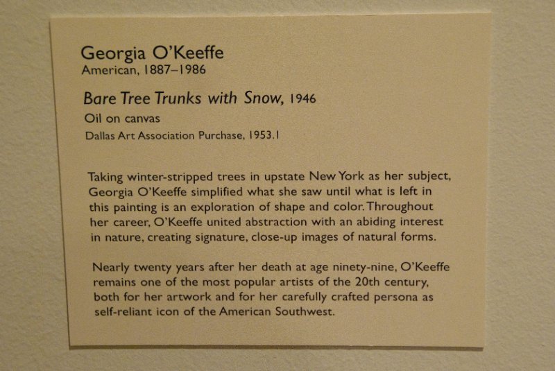 DMA111110-6853.jpg - Georgia O'Keeffe, "Bare Tree Trunks with Snow," 1946.