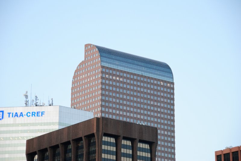 Denver041410-2272.jpg - Wells Fargo Center, view from Civic Center Park. 1670 Broadway (TIAA-CREF), Independence Plaza (foreground edge)